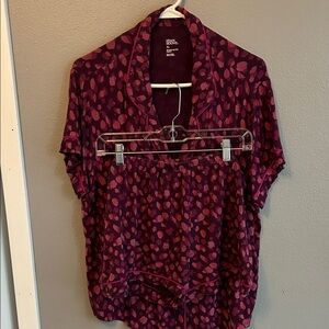 Stars Above pink Patterned Pajama Set